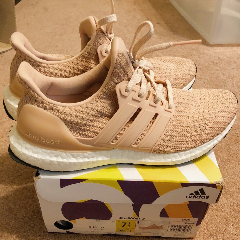 Adidas Ultra Boost 4.0 Ash Pearl 7.5